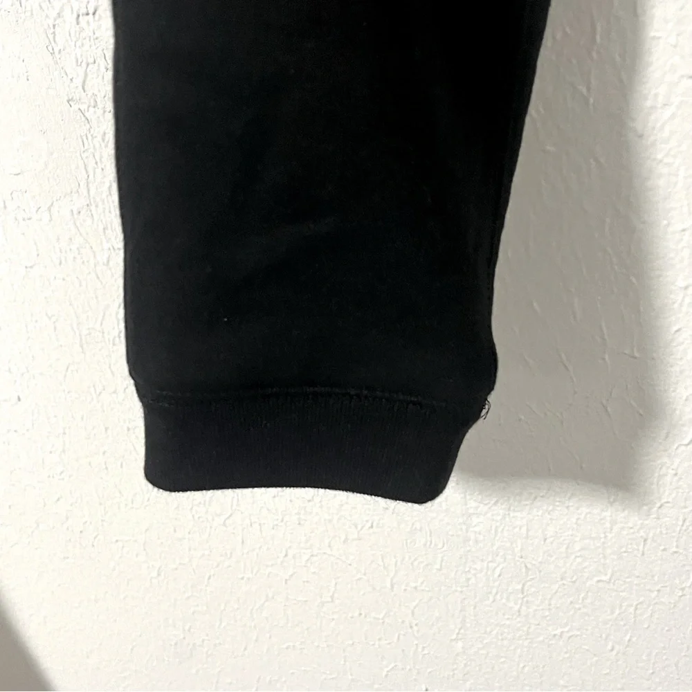 Gap Kids Boys Black Small (6-7) Sherpa-Lined Joggers Pockets Drawstring EUC Soft